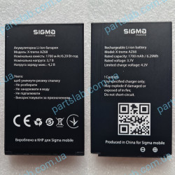Оригінальний Li-ion акумулятор 1700 мАг для Sigma X-treme AZ68 Оригінальний Li-ion акумулятор 1700 мАг для Sigma X-treme AZ68